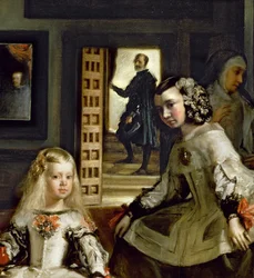 Las Meninas o La famiglia di Filippo IV (dettaglio)